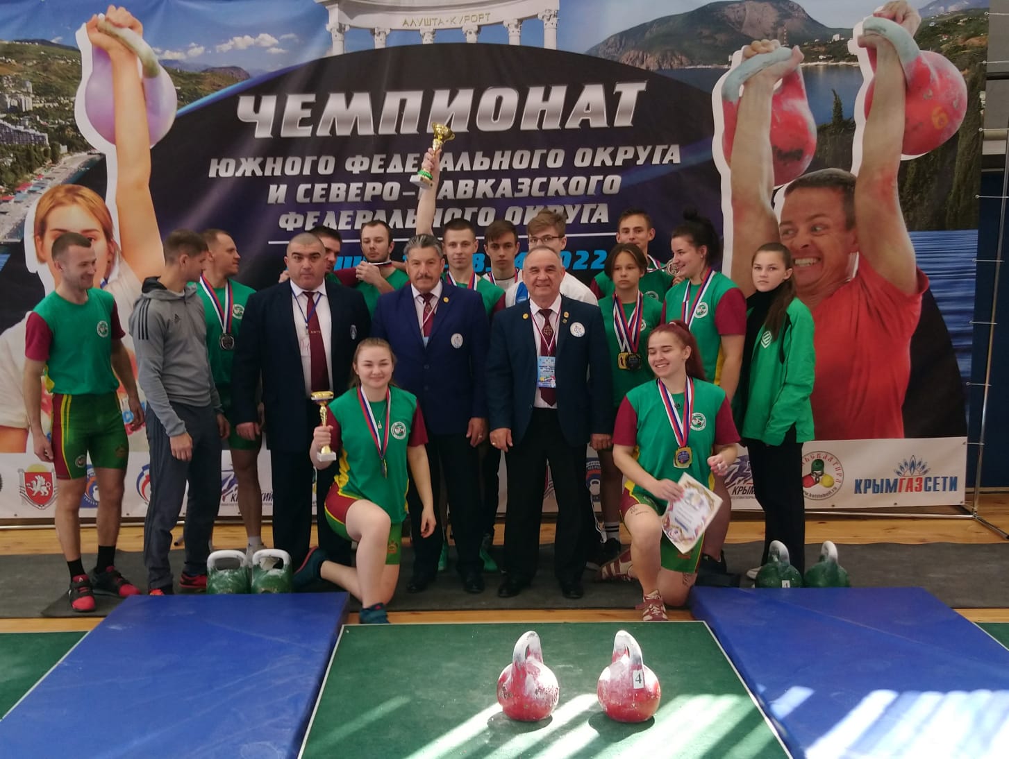 Чемпионат Северо-Кавказского федерального округа и Южного федерального округа по гиревому спорту